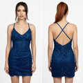 Net sequence bodycon dress