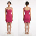 Short ribbed bodycon dress